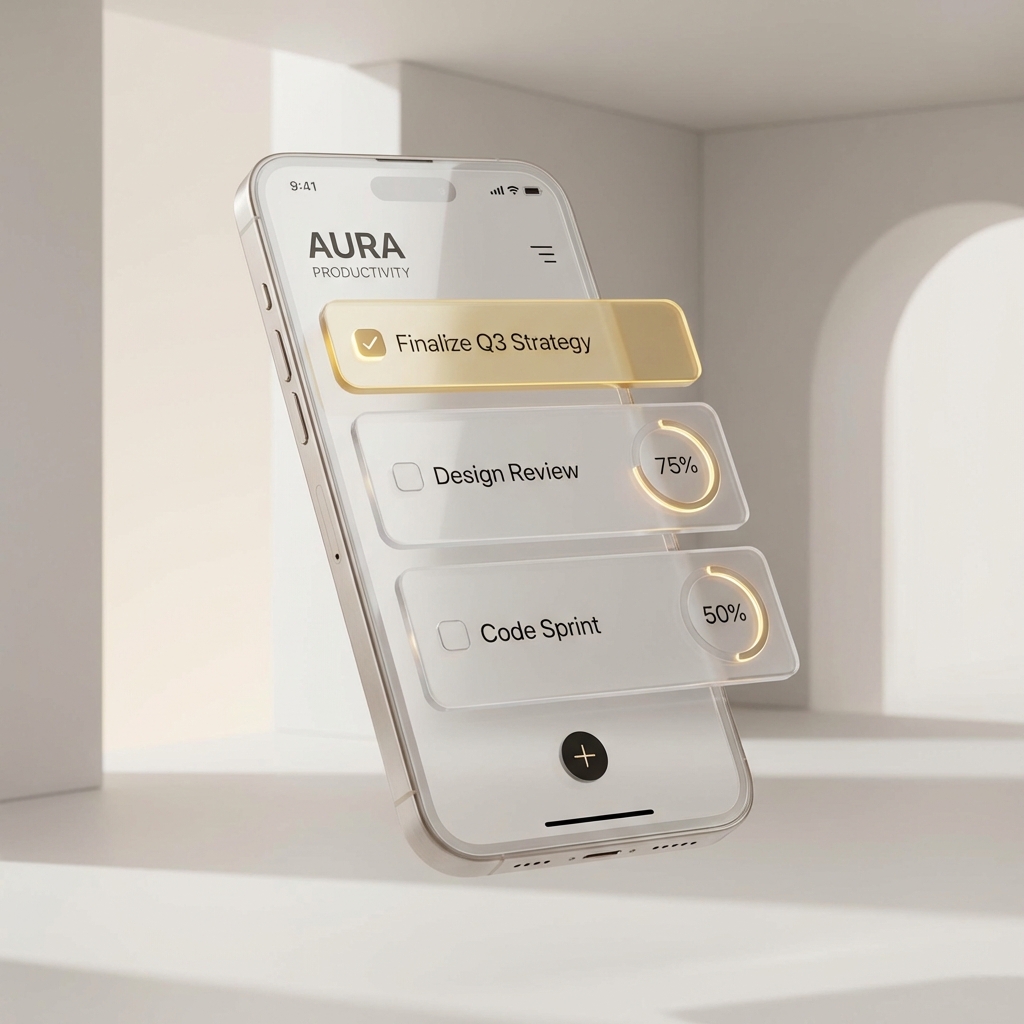 Task Board iPhone Mockup